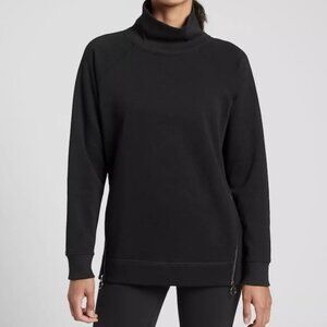 Athleta Cozy Karma Side Zip Funnel Neck in Large